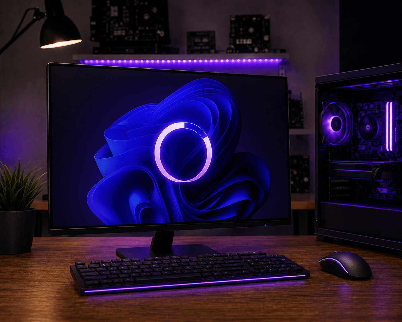 Hög minnesanvändning i Windows — fotografi från Datorhjälp Lerums verkstad