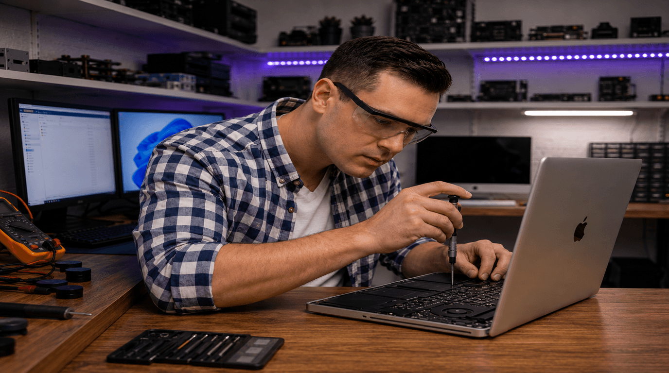 Kan ni installera Microsoft Office på Mac? — fotografi från Datorhjälp Lerums verkstad