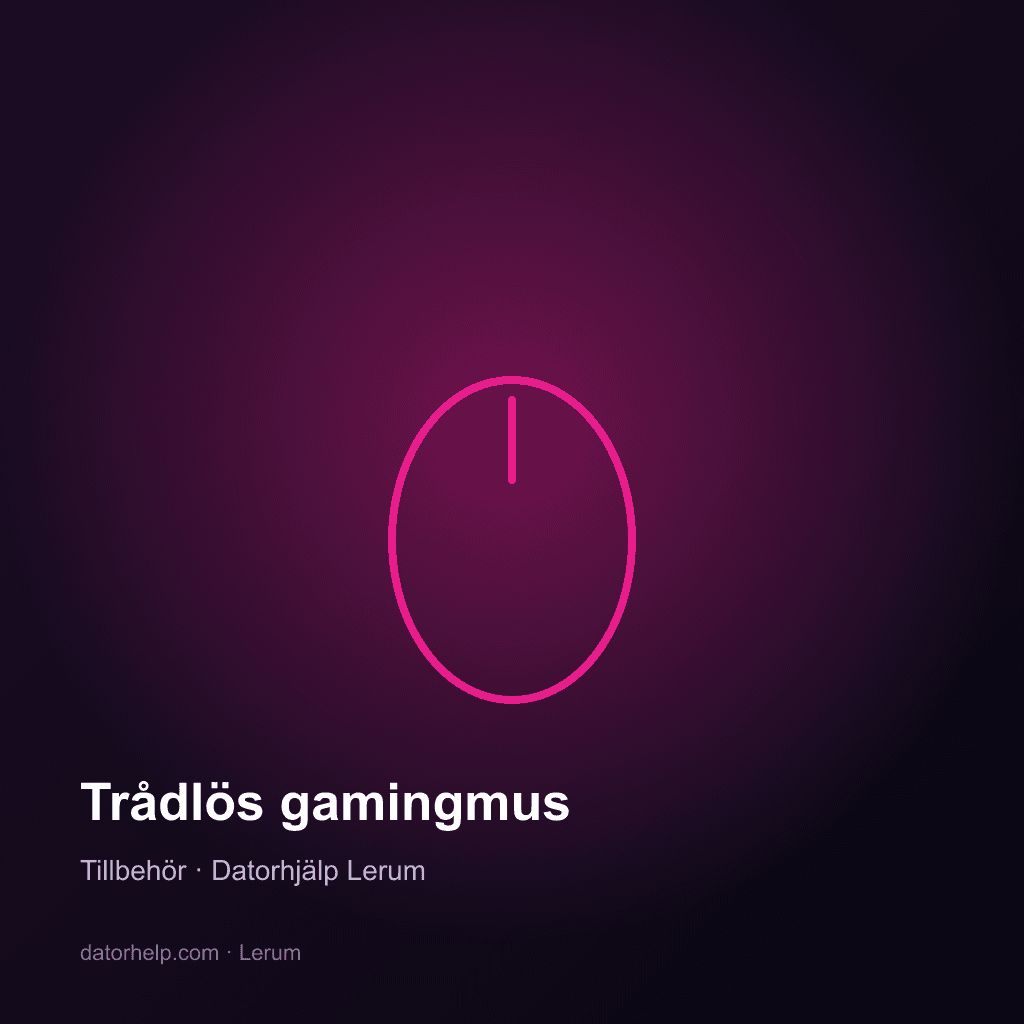 Trådlös gamingmus