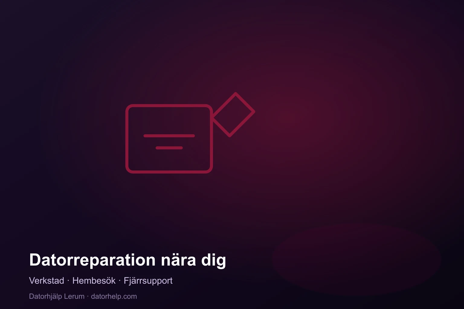 Datorreparation nära dig datorreparation i verkstad — Datorhjälp Lerum nära Göteborg och Partille