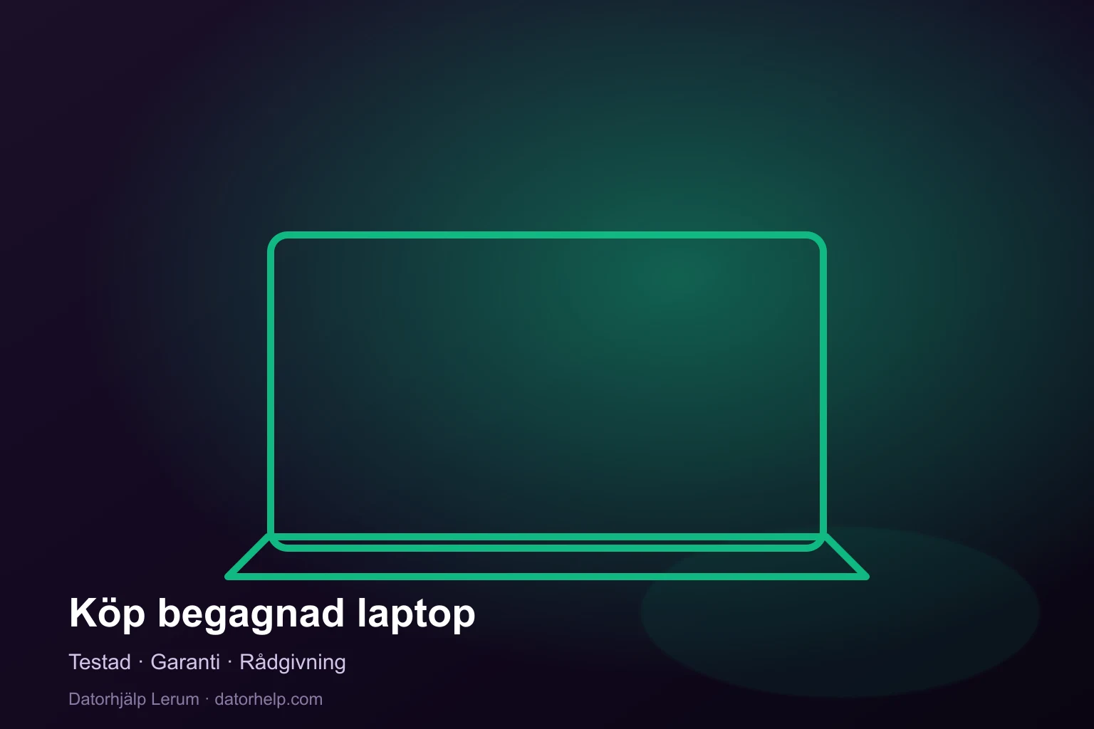 Köp begagnad laptop begagnad laptop i butik — certifierad från Datorhjälp Lerum