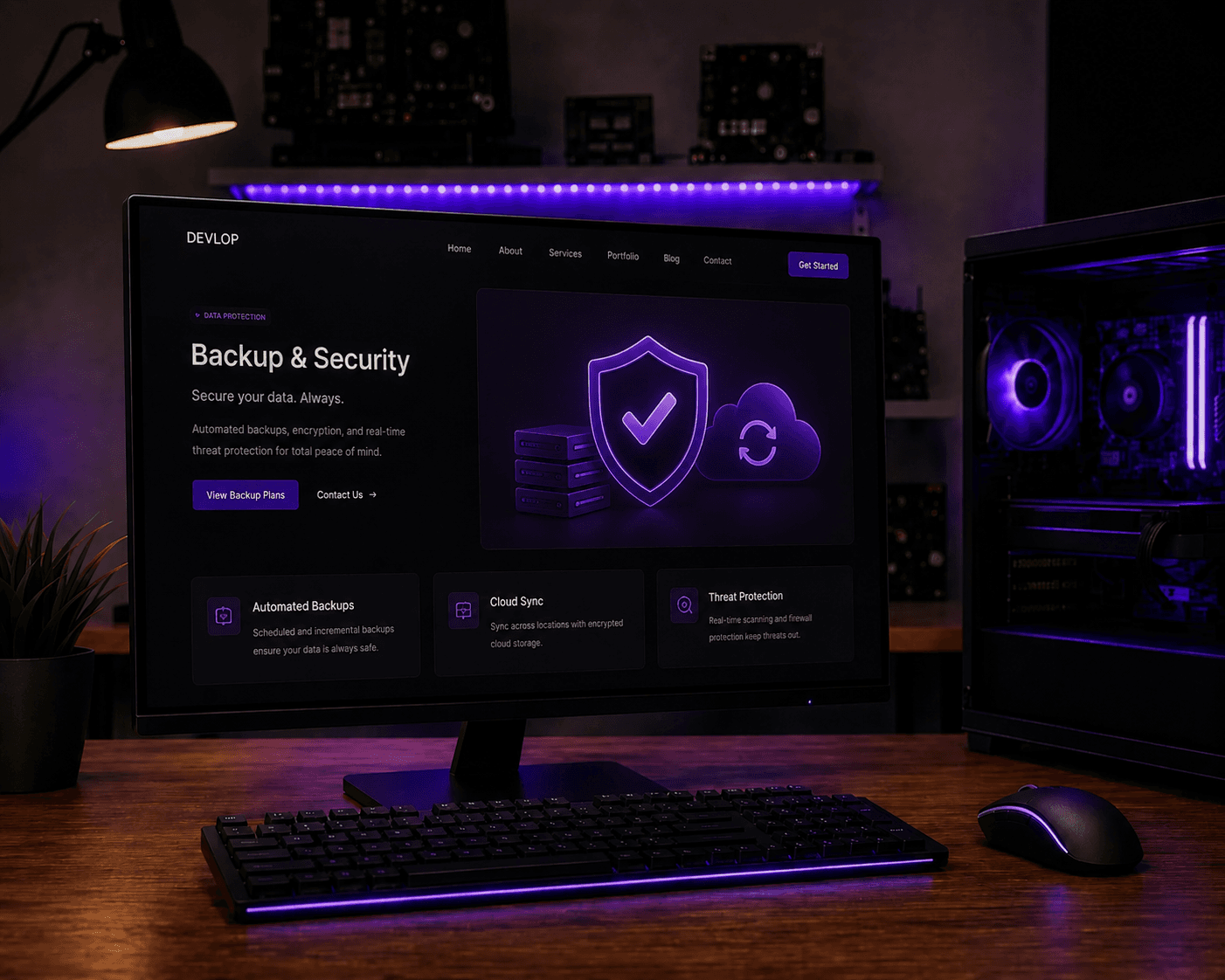 Seguridad y copias — Datorhjälp Lerum