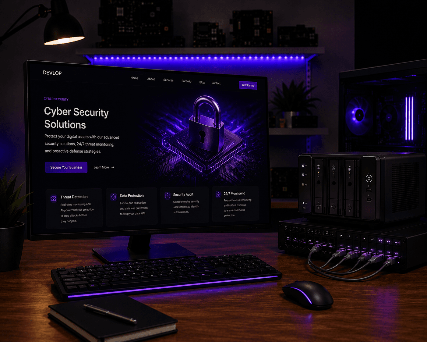 Cyber security in the Gothenburg area — firewall, MFA and intrusion protection from Datorhjälp Lerum Cyber security in the Gothenburg area — firewall, MFA and intrusion protection from Datorhjälp Lerum