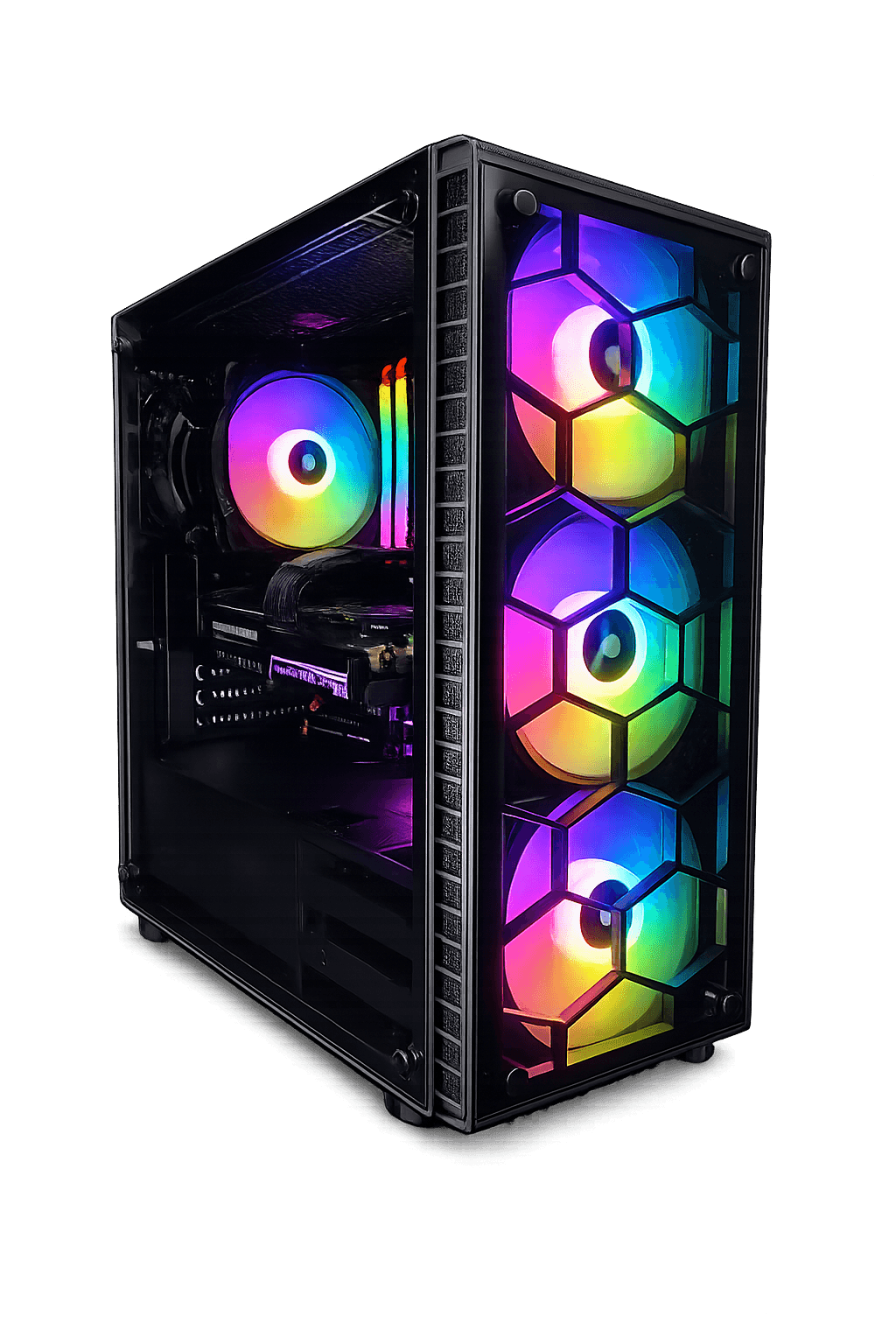 Gamingdator RTX 5070 Ti · Ryzen 7 9800X3D · 32 GB DDR5-6000 · 2 TB | Datorhjälp Lerum