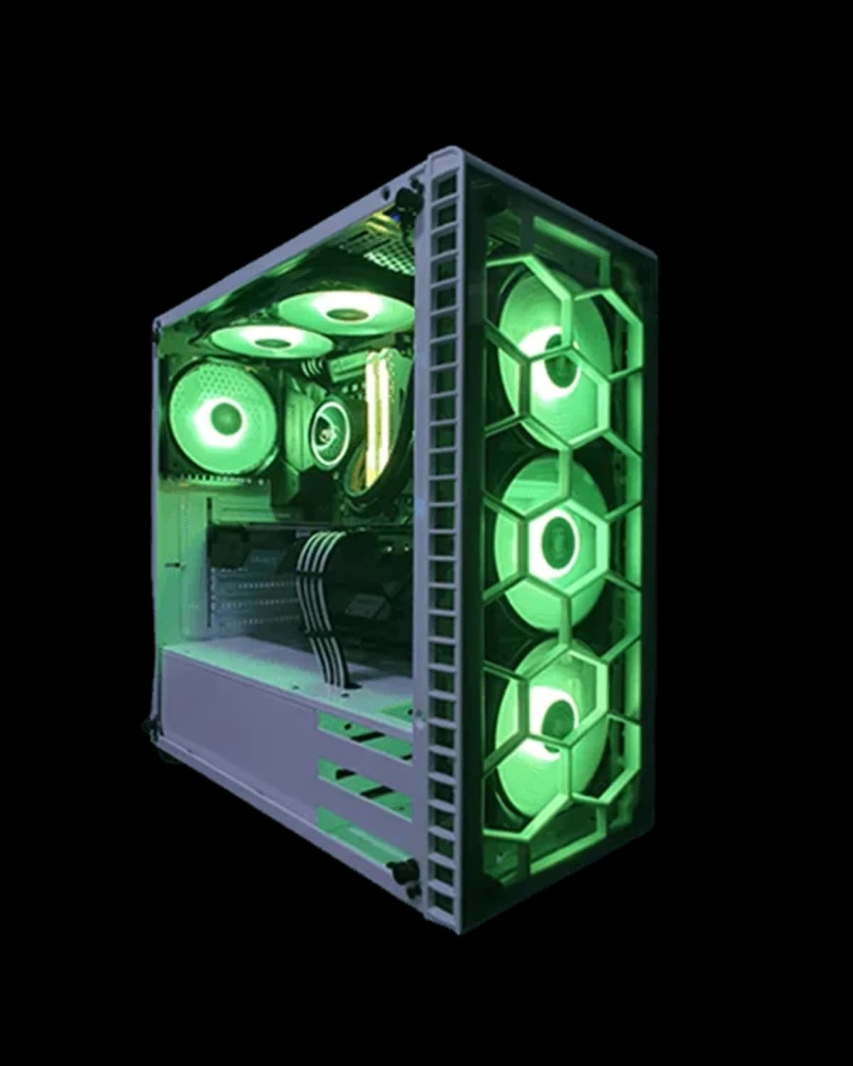 Gamingdator RTX 5070 · Vit · Win 11 Pro | Datorhjälp Lerum