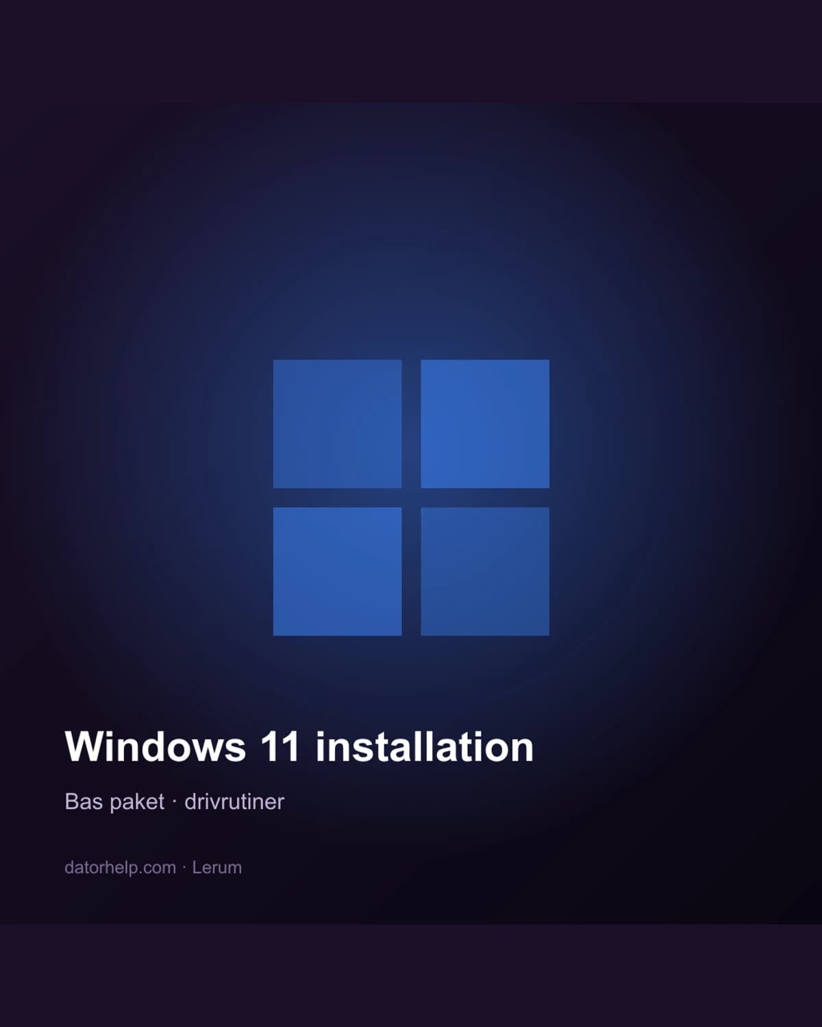 Windows 11 Installation Basic