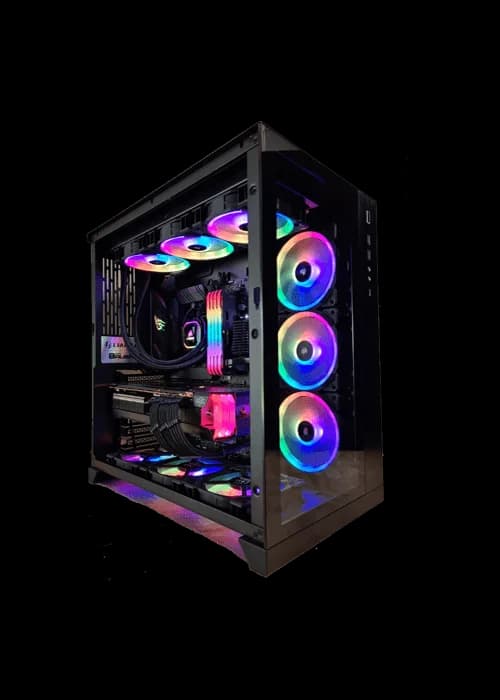 Kraftfull speldator i9 14th Gen 32GB RTX 5070 12GB