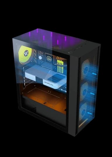 Kraftfull speldator i7 12th Gen 64GB RTX 4070 12GB